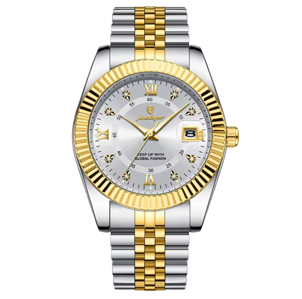 Lunvar "Diamonds date" watch