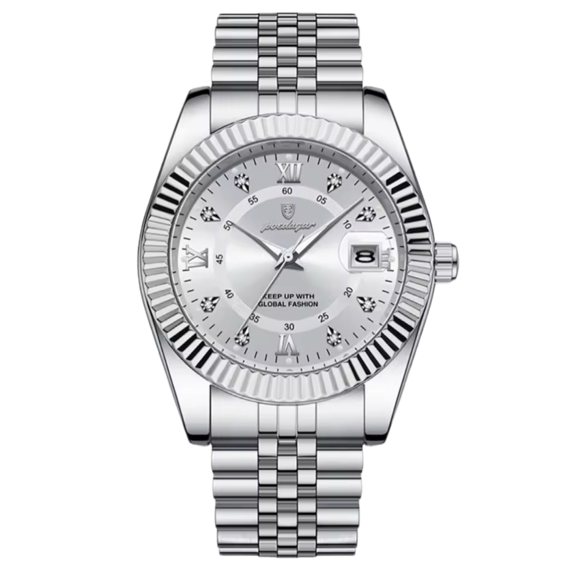 Lunvar "Diamonds date" watch