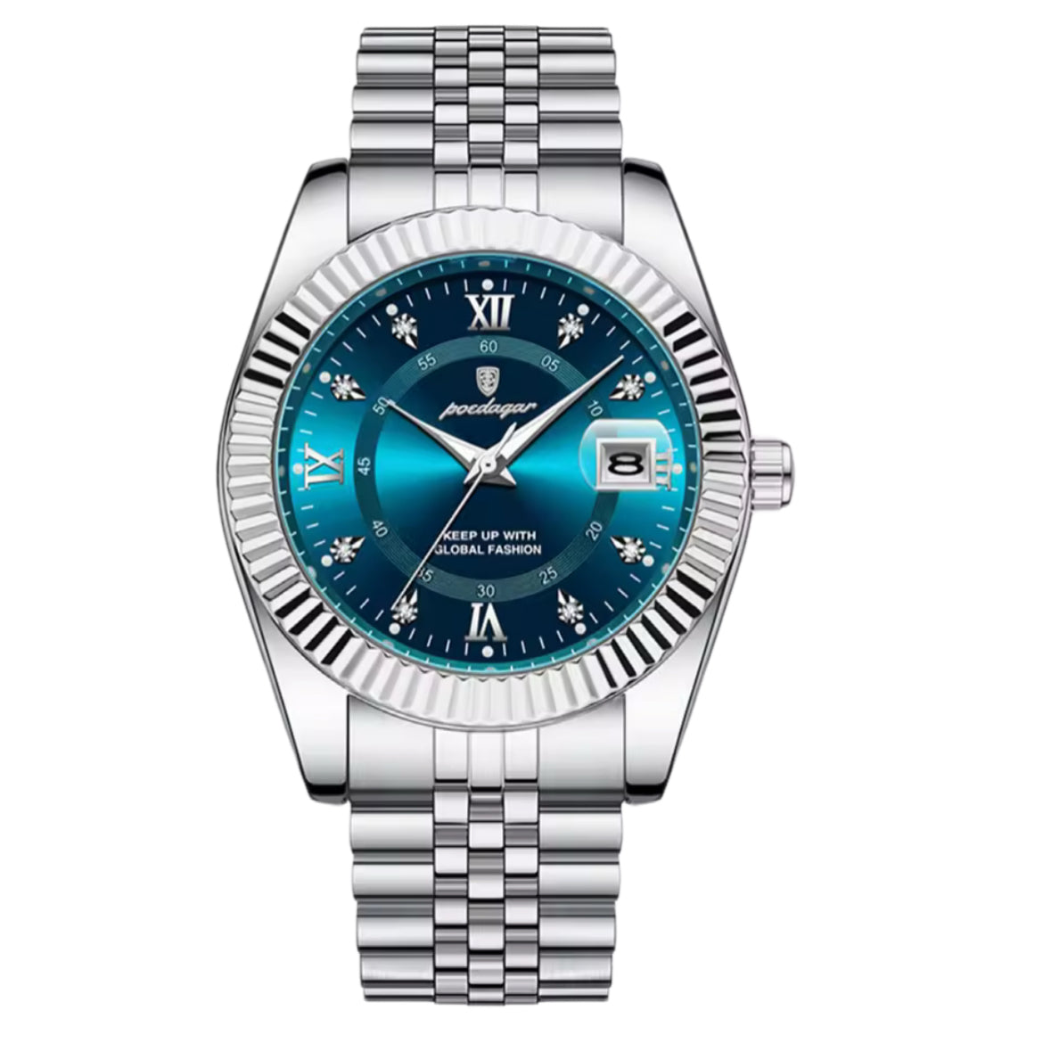 Lunvar "Diamonds date" watch